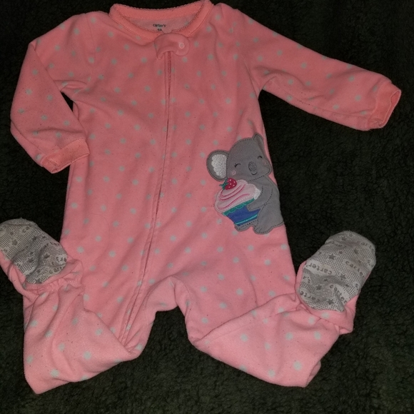 Carter's Other - 2 18 month footed pjs!